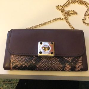 Coach burgundy purse/wallet